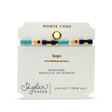Hope Morse Code Bracelet