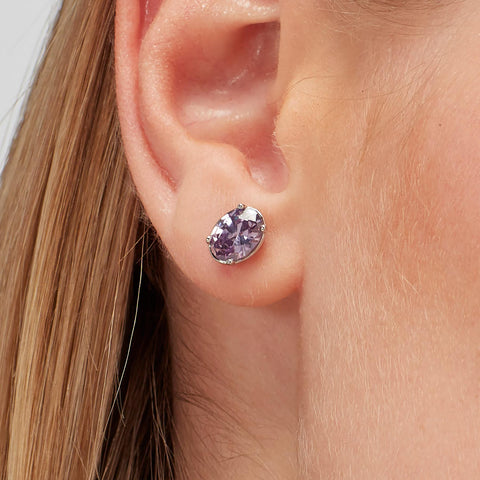 Purple Fancy Earrings