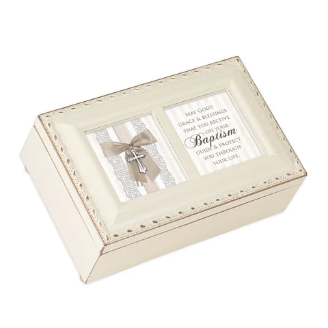 Blessings on Your Baptism Music Box
