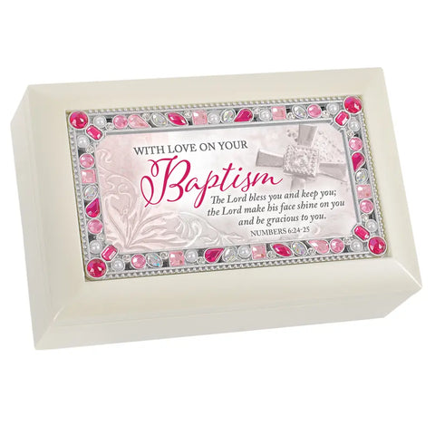 With Love on Your Baptism Music Box
