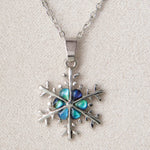 Wild Pearle Snowflake necklace