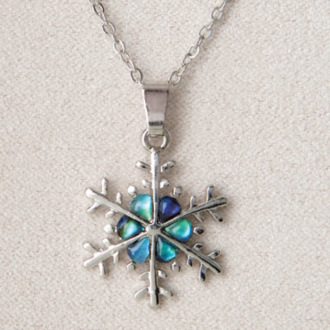 Wild Pearle Snowflake necklace