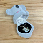 Fashion Goldtone Koala Bear Necklace with Keepsake Box
