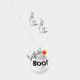 Boo! Ghost Necklace Set