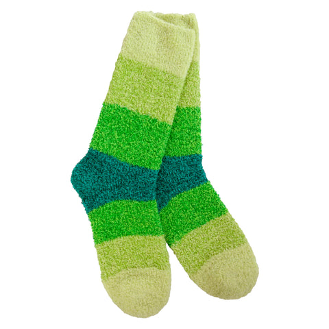 Green Ombre - Cozy Crew Socks