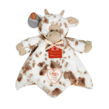 Barnyard Cow Rattle Blankie