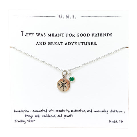 Life Was Meant For Good Friends And Great Adventures Necklace