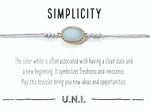 Simplicity Bracelet- Grey Cord