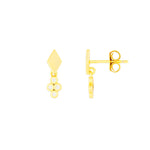 Kennedy Earrings- Goldtone