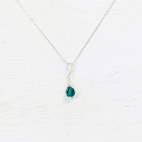 Sterling Silver May Necklace