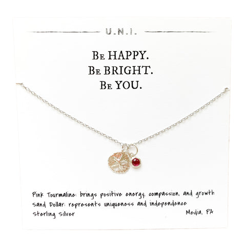 Be HAPPY. Be BRIGHT. Be YOU Necklace