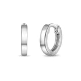 Sterling Silver Child Huggie Hoop Earrings