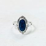 Sterling Silver Blue Lapis Ring