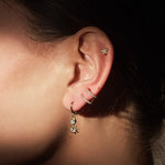 Gold Petite Daisy Studs