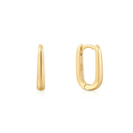 Gold Oval Huggies