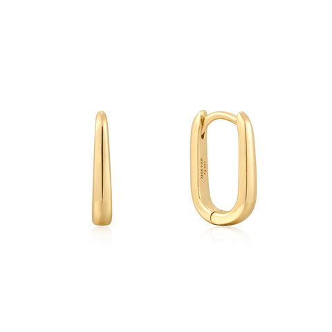Gold Oval Huggies