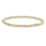 Fashion Plated Gold-Tone Stretch Bracelet(multiple colors available)