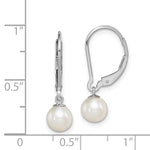 Sterling Silver Freshwater Pearl Dangle Earrings