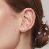 Gold Lilah Pearl Studs