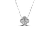 Sterling Silver Burst Necklace