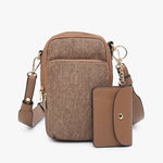 Parker Denim Brown Crossbody Bag