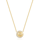 Ania Haie Gold Moon Evil Eye Necklace