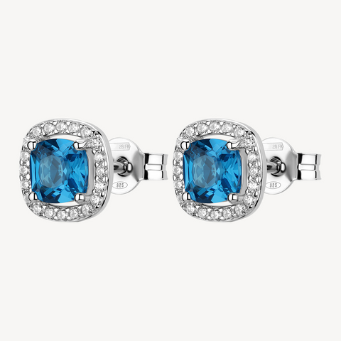 Blue Fancy Earrings