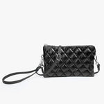 Riley Black Puffer Crossbody