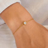 Ania Haie Gold Solitaire Bracelet