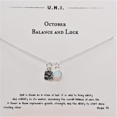 October- Balance and Luck Necklace