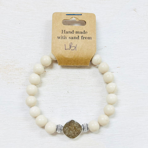 Long Beach Island, NJ Shore Line Sand Bracelet