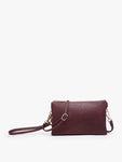 Riley Dark Raspberry Crossbody/Wristlet