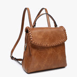 Blossom Brown Whipstitch Backpack