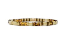 GRANDMA - Morse Code Tila Beaded Bracelet - Terrific Tortoise