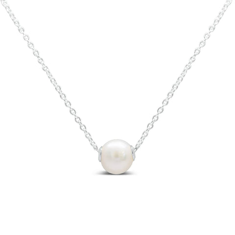 Itty Bitty Pretties- Slider Pearl Silver