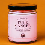 Fuck Cancer Candle