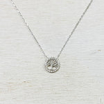 Sterling Silver Family Tree Necklace