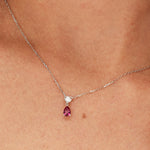 Ruby Fancy Necklace
