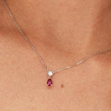 Ruby Fancy Necklace