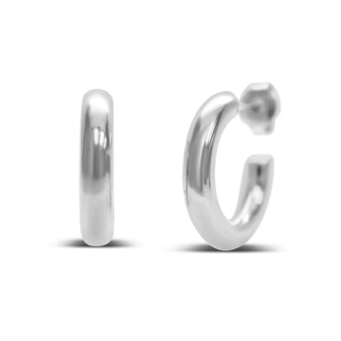 Isla Silver 20mm Weightless Hoops