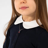 Sterling Silver Child In Season Ladybug Necklace