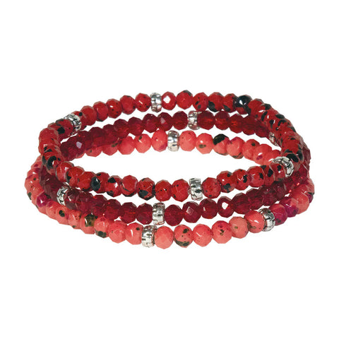 Kids Mini Crystal Bracelet - Red Robin