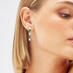 Green Fancy Earrings