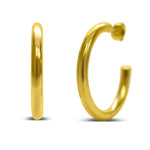 Isla Gold 35mm Weightless Hoops