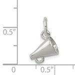 Sterling Silver Megaphone Necklace