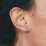 Silver Eden Studs