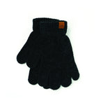 Beyond Soft Chenille Gloves - Black