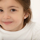 Sterling Silver Child In Season Toddler Unicorn Earrings