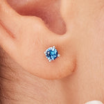 Blue Fancy Earrings