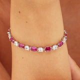 Ruby Fancy Bracelet